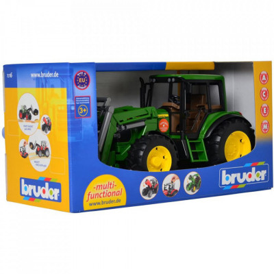 Bruder - Tractor John Deere 6920 Cu Incarcator Frontal foto