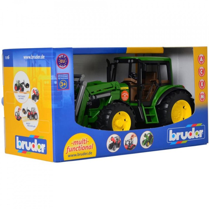 Bruder - Tractor John Deere 6920 Cu Incarcator Frontal