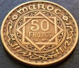 Cumpara ieftin Moneda exotica 50 FRANCI - MAROC, anul 1952 *cod 4319 = Mohammed V
