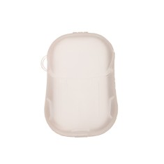 Mini cutie de sapun din hartie, flippy, de unica folosinta, portabila, potrivit pentru calatorii, 20 buc, alb