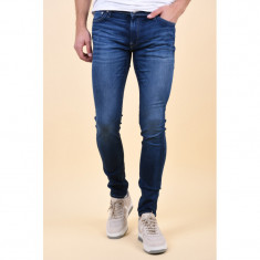 Blugi Barbbati Jack&amp;amp;Jones Liam Jjoriginal Jos 114 Blue Denim foto