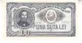 B12 - Bancnota Romania - 100 lei - emisiune 1952