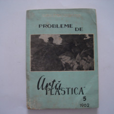 Revista Probleme de arta plastica nr. 5/1962