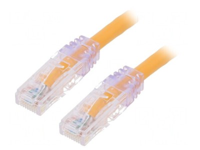 Patch cord U/UTP Cat6 LSZH 5m Portocaliu foto
