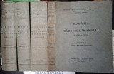 Romania in Razboiul Mondial 1916-1918, 4 vol. Editia 1934. Istorie Romania, Format mare, cu harti. Vol. 1, Vol. 2. Stare Foarte Buna