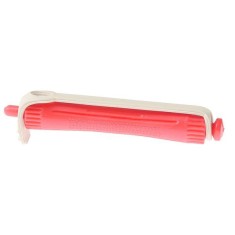 Set 12 bucati bigudiuri din plastic cu elastic pentru permanent Rosu 60 mm x grosime 12 mm