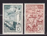 MAROC 1953 LUCRARI SOCIALE ALE ARMATEI SERIE MNH
