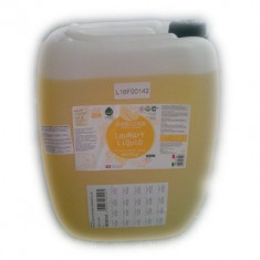 Detergent ecologic lichid pentru rufe albe si colorate portocale 20L Biolu