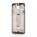 Mijloc Carcasa Xiaomi Redmi Note 8 Pro, Negru - Calitate Premium