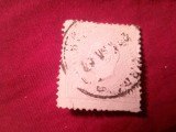Timbru Portugalia 1870 Rege Luis I , val. 100 reis , stampilat