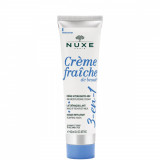 Crema hidratanta 3 in 1 pentru toate tipurile de ten Creme Fraiche de Beaute, 100ml, Nuxe