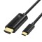 Cablu USB TYPE C - HDMI 3m 4K30Hz Choetech XCH-0030/BK