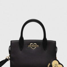 Love Moschino poseta culoarea negru