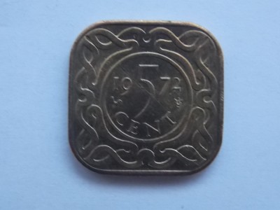 5 CENT 1972 SURINAME foto