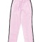 Pantaloni Medicali Pe Stil, Roz cu dunga neagra cu Elastan cu Elastic - 4XL, talia-2-96cm
