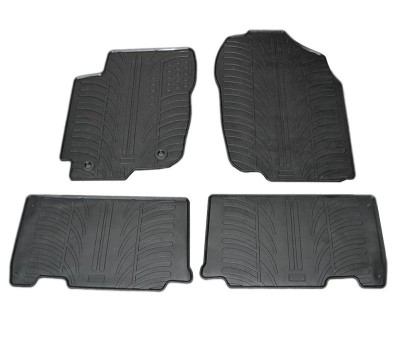 Set covorase auto din cauciuc Toyota RAV4 4x4 2013-01.2019, Negru, Gledring, 4 buc. foto