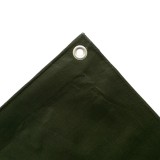 Prelată Verde Impermeabilă 1.5x6m, 210g/m&sup2; - Protecție UV Multifuncțională