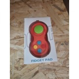 Jucarie interactiva antistres fidget pad, pentru copii, multicolora roz, + 3 ani, flippy