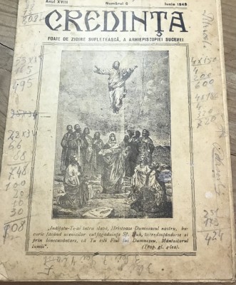 M. MF - Credinta - 1949 foto