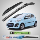 Cumpara ieftin Ștergătoare Hibride TeamCar&reg; Citroen C1 Facelift II 5 uși (2012&ndash;2014) | Set Complet
