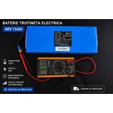 Baterie trotineta 48V 15Ah Li-ion scuter moped electric testata stare buna SH
