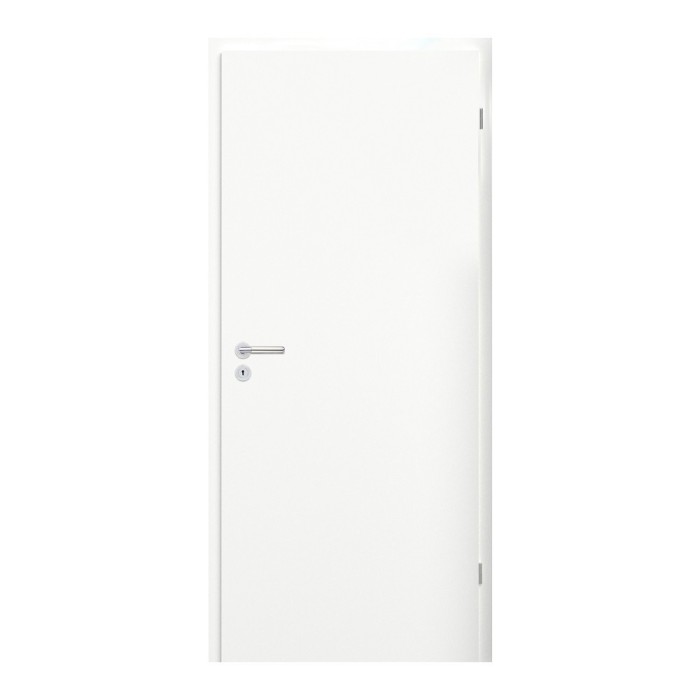 Blat de ușă decorativ alb 100 dreapta BB &icirc;ncuietoare