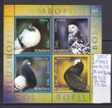 2005 Columbofilie LP1701 Bl.366 MNH Pret 4+1Lei