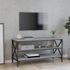 VidaXL Comodă TV, gri sonoma, 100x40x50 cm, lemn prelucrat 825795