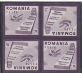 Spania/Romania, Exil romanesc, Drepturile om., em. a XVII-a,4X ndant., 1959, MNH