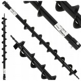 Burghiu pamant 10 cm x 80 cm, pentru motoburghiu, Verke