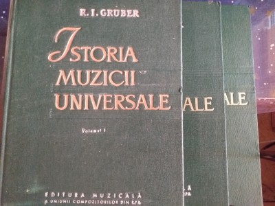 3 carti Istoria Muzicii foto