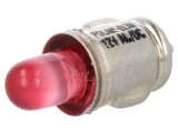Lampă LED roșie 12V BA7S