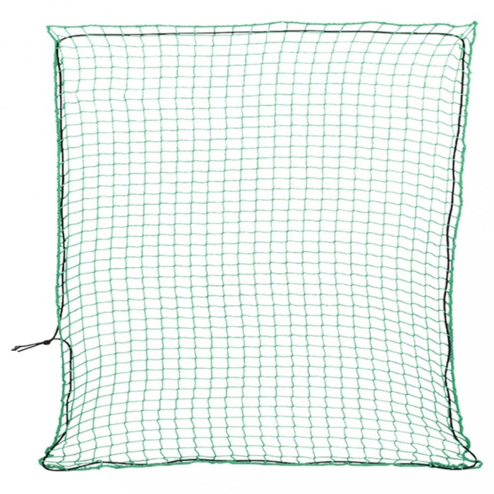 Plasă de remorcă cu funie elastică, verde, 4x4 m, PP
