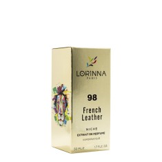 Lorinna French Leather, no.98, Extract de parfum, unisex, 50 ml, foto