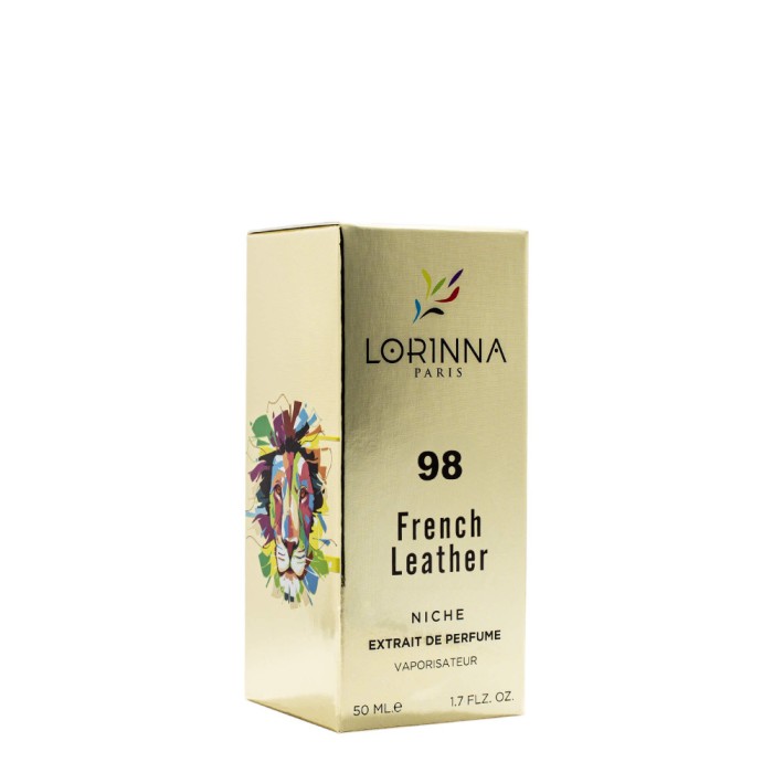 Lorinna French Leather, no.98, Extract de parfum, unisex, 50 ml,