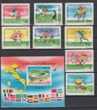 1990 LP 1237 LP 1238 TURNEUL FINAL CM FOTBAL ITALIA SERIE+COLITA NEDANTELATA MNH, Nestampilat