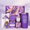 Set cadou, pentru femei, Hello Gorgeous, mov, 7 piese, experienta completa de relaxare si rasfat, elegant si practic, Oem