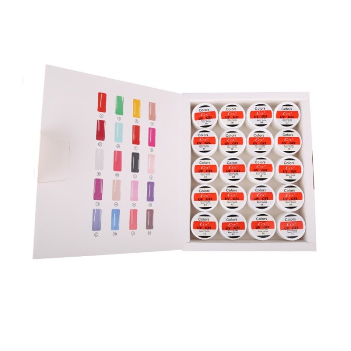 Set geluri color CCN, 20 culori Set geluri color CCN, 20 culori