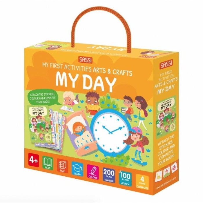 Primul set de arta &amp; lucru manual - Activitati zilnice PlayLearn Toys