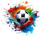 Cumpara ieftin Sticker Auto, Mingie Fotbal, 26 cm, 12230ST-4, Oem