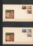 RO - FDC -CERAMICA ROMANEASCA ( LP 832 ) 1973 ( 2 DIN 2 )