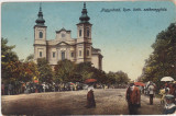 CP Oradea, catedrala romano catolica nagyvarad rom kath szekesegyhaz 1915