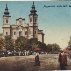 CP Oradea, catedrala romano catolica nagyvarad rom kath szekesegyhaz 1915