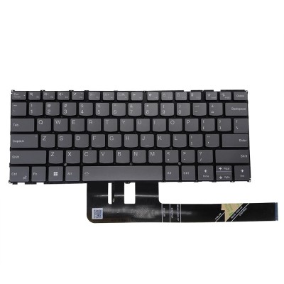 Tastatura Laptop, Lenovo, Yoga Pro 7 14APH8 Type 82Y8, iluminata, gri, layout us foto