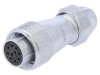 Mufă WF16 mamă PIN 10 IP67 5A 400V pentru lipire pe cablu 5-6,5mm