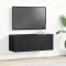 vidaXL Dulapuri TV 2 pcs Stejar negru 80 x 30 x 30 cm Lemn compozit 862784