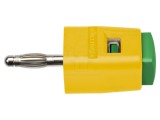 Clemă de laborator galben-verde 70VDC 16A
