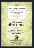 Gramatică germano-rom&acirc;nă. Viena, 1788, volumul II Ioan Piuariu-Molnar