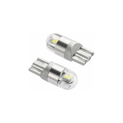 Set 2 becuri LED T10 2 SMD 3030 Canbus Alb 24V Cod: HL Automotive TrustedCars foto