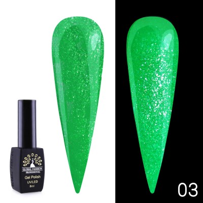 Oja semipermanenta Disco Summer 8ml, 03 foto